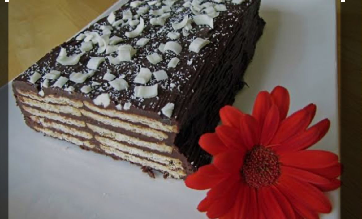 Recipe Kiksekage (Chocolate Biscuit Cake)