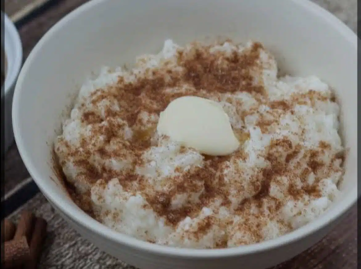 Recipe Rismark (Rice Pudding with Whipped Cream)