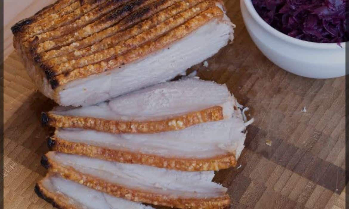 Recipe Flæskesteg (Roast Pork with Crackling)